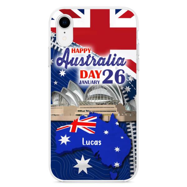 Custom Personalized Happy Australia Day Phone Case - Case For iPhone And Samsung