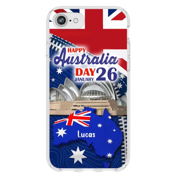 Custom Personalized Happy Australia Day Phone Case - Case For iPhone And Samsung