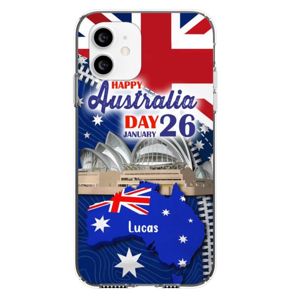 Custom Personalized Happy Australia Day Phone Case - Case For iPhone And Samsung