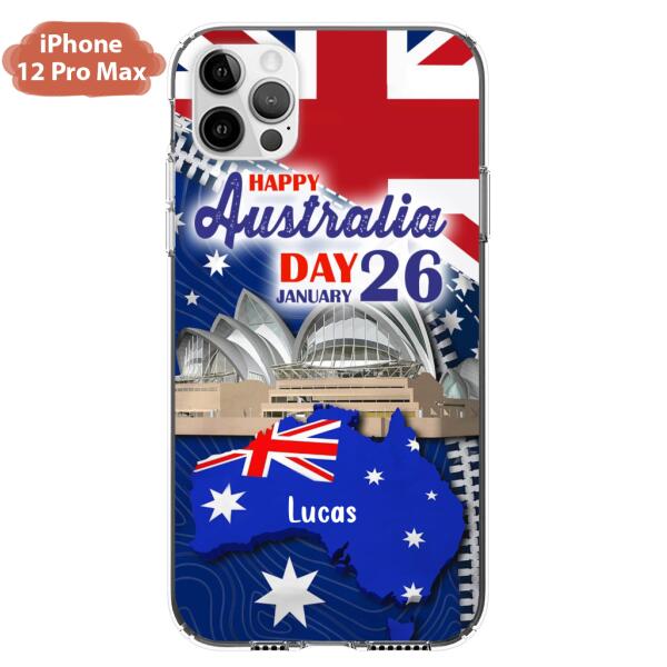 Custom Personalized Happy Australia Day Phone Case - Case For iPhone And Samsung