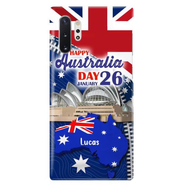 Custom Personalized Happy Australia Day Phone Case - Case For iPhone And Samsung