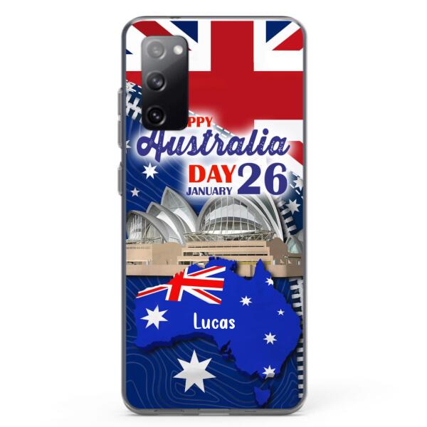 Custom Personalized Happy Australia Day Phone Case - Case For iPhone And Samsung