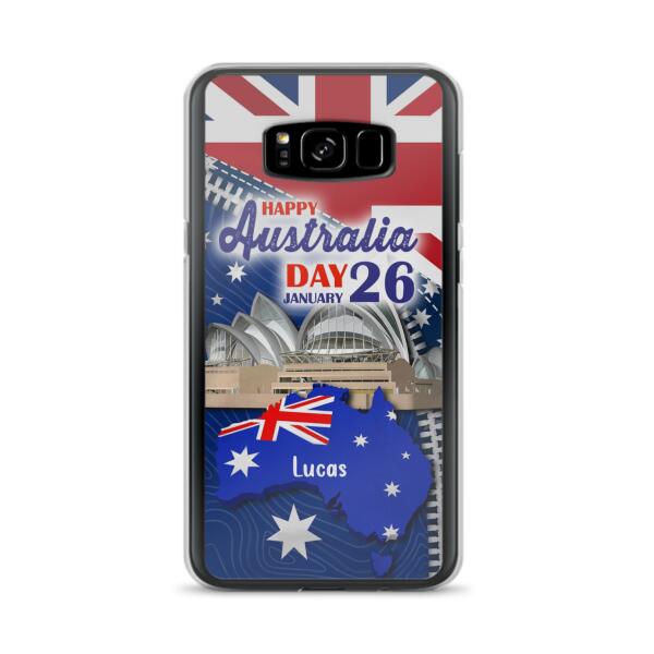 Custom Personalized Happy Australia Day Phone Case - Case For iPhone And Samsung