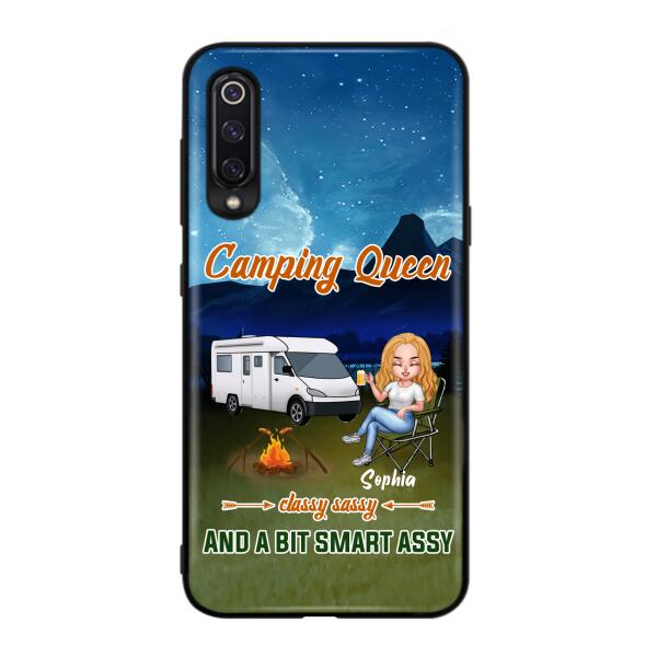 Custom Personalized Camping Queen Phone Case - Gift Idea For Camping Lover - Case For Xiaomi, Oppo And Huawei