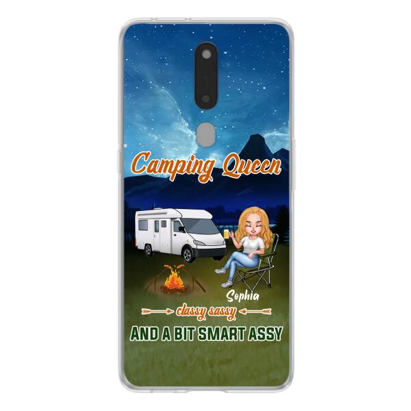 Custom Personalized Camping Queen Phone Case - Gift Idea For Camping Lover - Case For Xiaomi, Oppo And Huawei