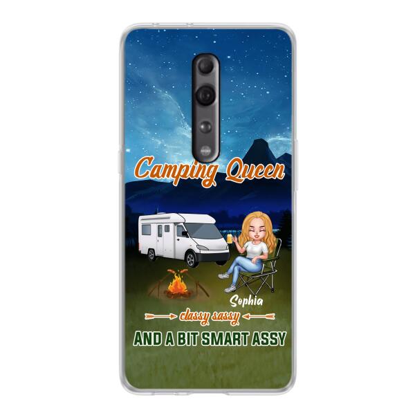 Custom Personalized Camping Queen Phone Case - Gift Idea For Camping Lover - Case For Xiaomi, Oppo And Huawei