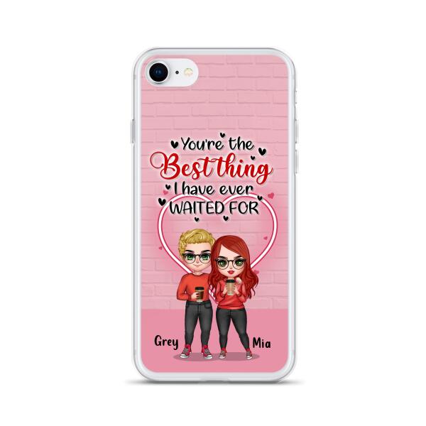 Custom Personalized Couple Phone Case - Valentine's Day Gift Idea For Couple - I love My Wife Awesome Wife - Case For iPhone And Samsung