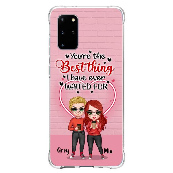 Custom Personalized Couple Phone Case - Valentine's Day Gift Idea For Couple - I love My Wife Awesome Wife - Case For iPhone And Samsung