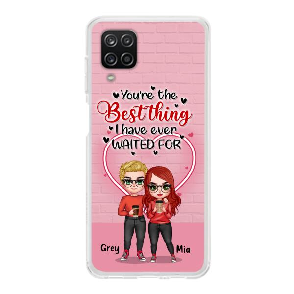 Custom Personalized Couple Phone Case - Valentine's Day Gift Idea For Couple - I love My Wife Awesome Wife - Case For iPhone And Samsung