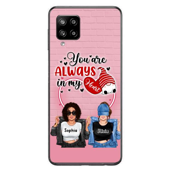 Custom Personalized Friends Phone Case - Best Gift For Friends - You're Always In My Heart - Case For iPhone/Samsung