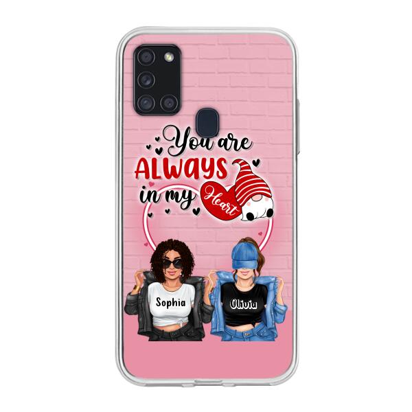 Custom Personalized Friends Phone Case - Best Gift For Friends - You're Always In My Heart - Case For iPhone/Samsung