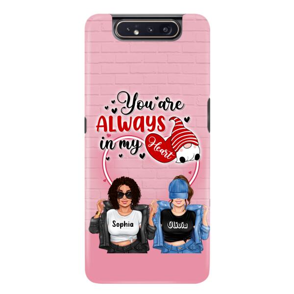 Custom Personalized Friends Phone Case - Best Gift For Friends - You're Always In My Heart - Case For iPhone/Samsung