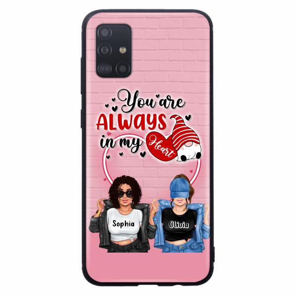 Custom Personalized Friends Phone Case - Best Gift For Friends - You're Always In My Heart - Case For iPhone/Samsung