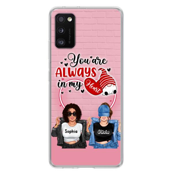 Custom Personalized Friends Phone Case - Best Gift For Friends - You're Always In My Heart - Case For iPhone/Samsung