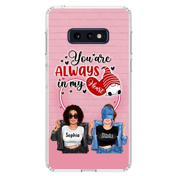 Custom Personalized Friends Phone Case - Best Gift For Friends - You're Always In My Heart - Case For iPhone/Samsung