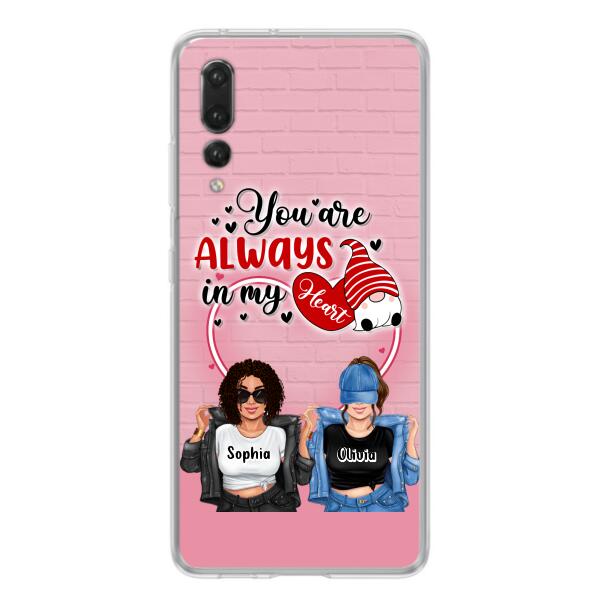 Custom Personalized Friends Phone Case - Best Gift For Friends - You're Always In My Heart - Case For Xiaomi/Huawei/Oppo