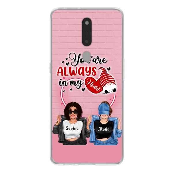 Custom Personalized Friends Phone Case - Best Gift For Friends - You're Always In My Heart - Case For Xiaomi/Huawei/Oppo