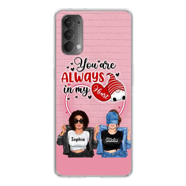 Custom Personalized Friends Phone Case - Best Gift For Friends - You're Always In My Heart - Case For Xiaomi/Huawei/Oppo