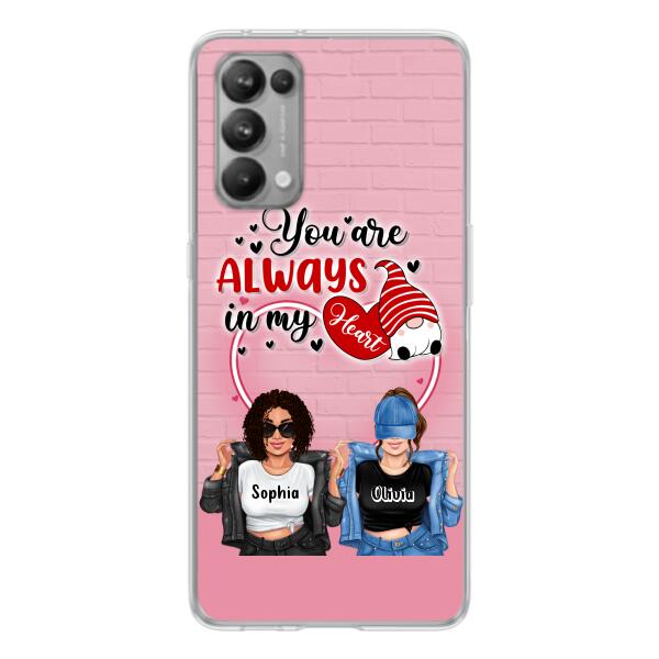 Custom Personalized Friends Phone Case - Best Gift For Friends - You're Always In My Heart - Case For Xiaomi/Huawei/Oppo