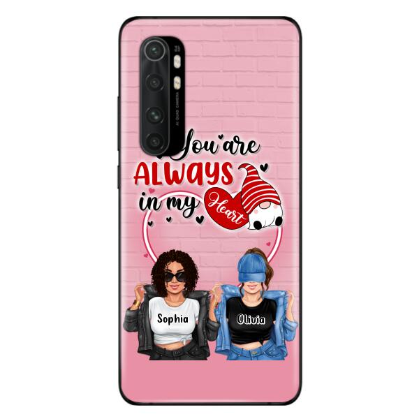 Custom Personalized Friends Phone Case - Best Gift For Friends - You're Always In My Heart - Case For Xiaomi/Huawei/Oppo