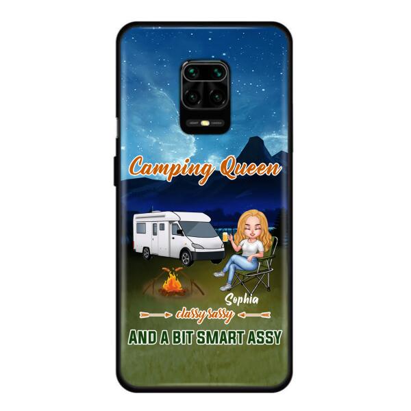 Custom Personalized Camping Queen Phone Case - Gift Idea For Camping Lover - Case For Xiaomi, Oppo And Huawei