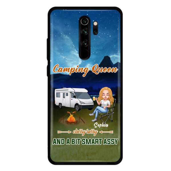 Custom Personalized Camping Queen Phone Case - Gift Idea For Camping Lover - Case For Xiaomi, Oppo And Huawei