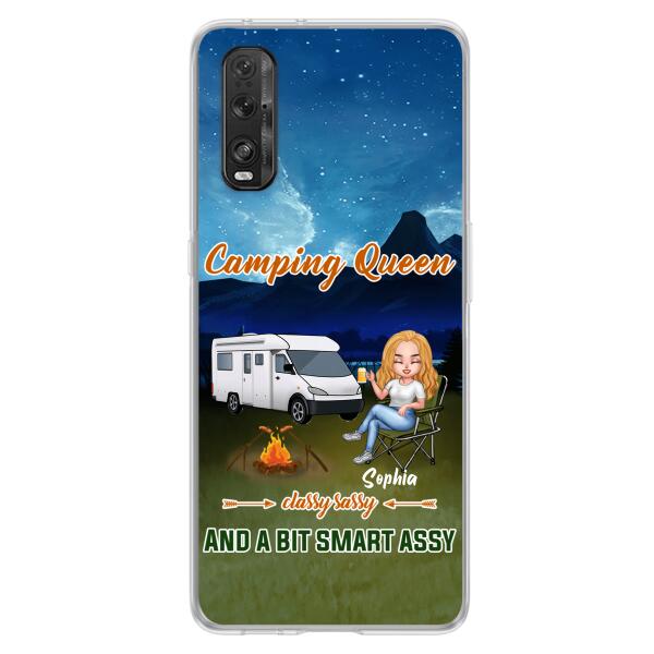 Custom Personalized Camping Queen Phone Case - Gift Idea For Camping Lover - Case For Xiaomi, Oppo And Huawei