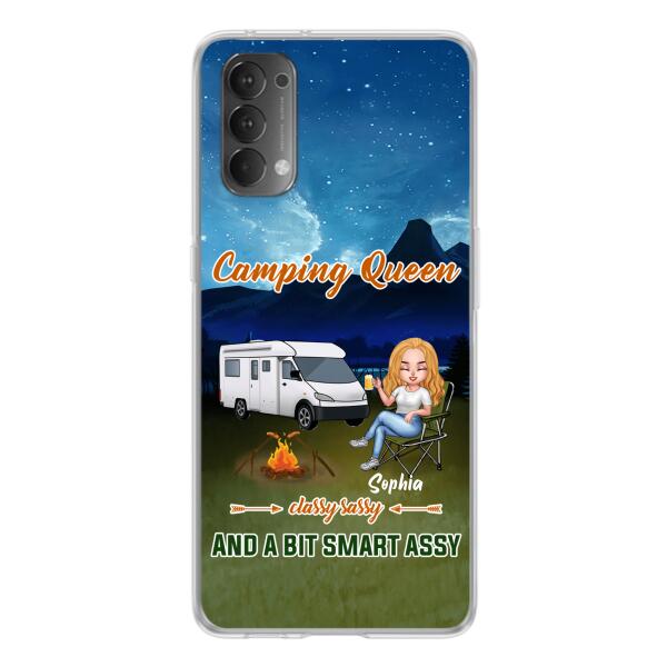 Custom Personalized Camping Queen Phone Case - Gift Idea For Camping Lover - Case For Xiaomi, Oppo And Huawei