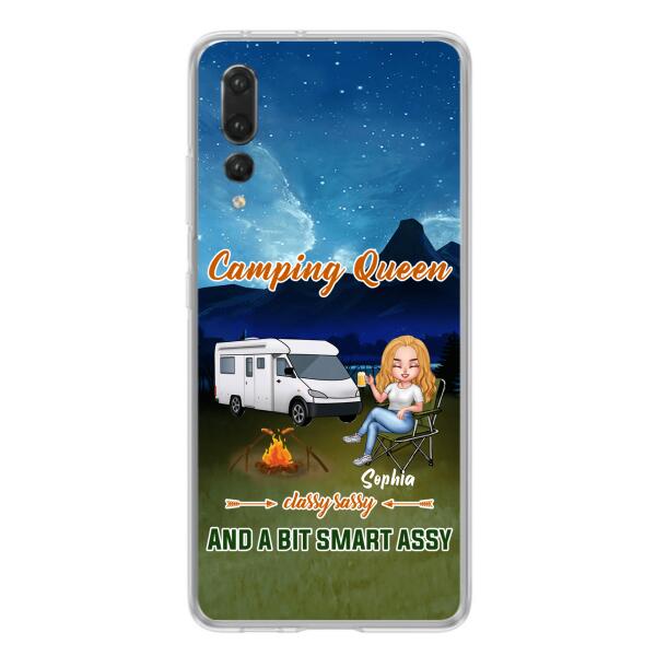 Custom Personalized Camping Queen Phone Case - Gift Idea For Camping Lover - Case For Xiaomi, Oppo And Huawei