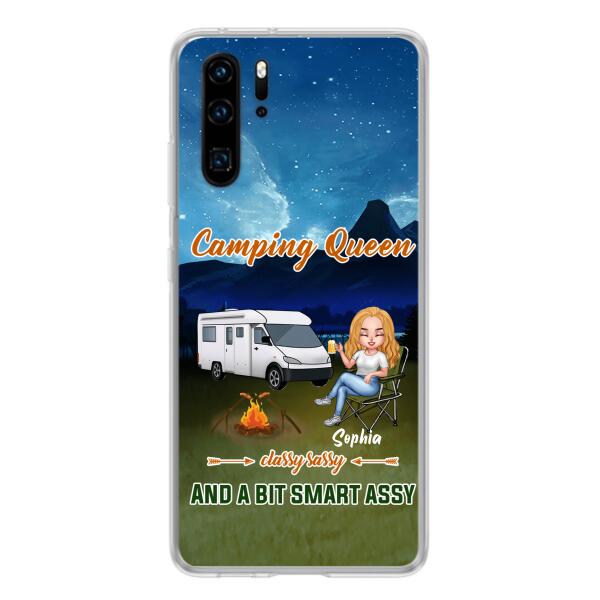 Custom Personalized Camping Queen Phone Case - Gift Idea For Camping Lover - Case For Xiaomi, Oppo And Huawei