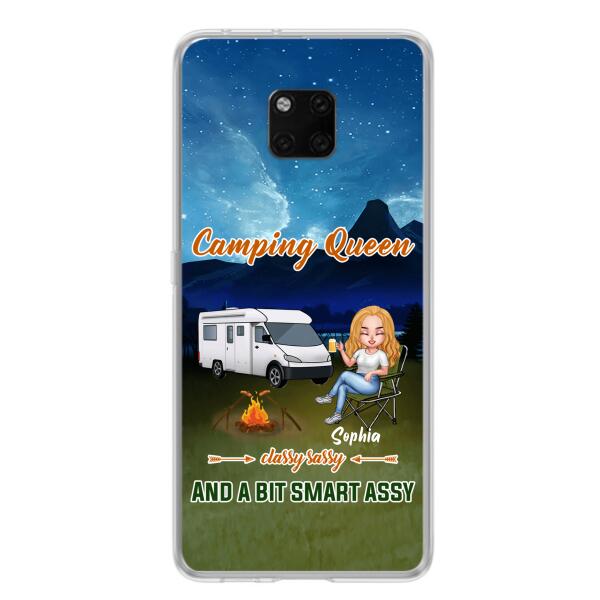 Custom Personalized Camping Queen Phone Case - Gift Idea For Camping Lover - Case For Xiaomi, Oppo And Huawei