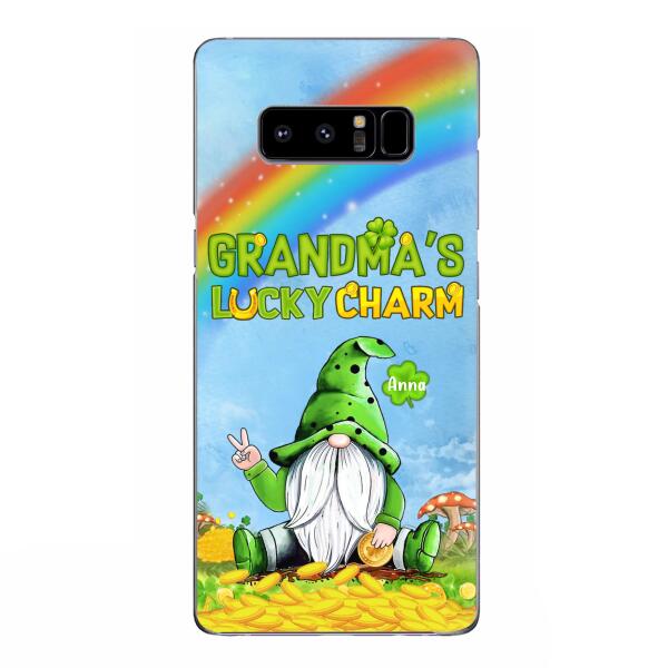 Custom Personalized iPhone Case/Samsung Case - Gift for Grandmother - Grandma's Lucky Charms Phone Case - Up to 6 Grandkids