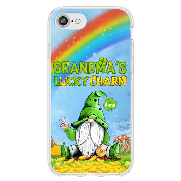 Custom Personalized iPhone Case/Samsung Case - Gift for Grandmother - Grandma's Lucky Charms Phone Case - Up to 6 Grandkids