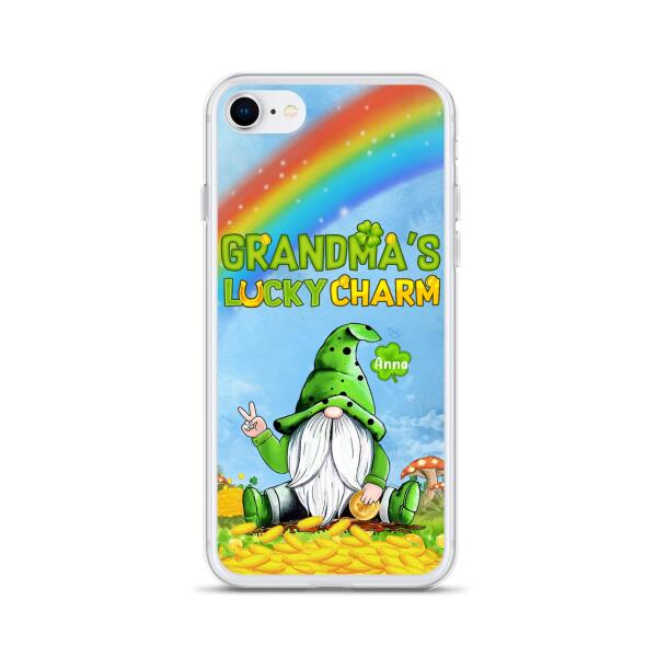 Custom Personalized iPhone Case/Samsung Case - Gift for Grandmother - Grandma's Lucky Charms Phone Case - Up to 6 Grandkids