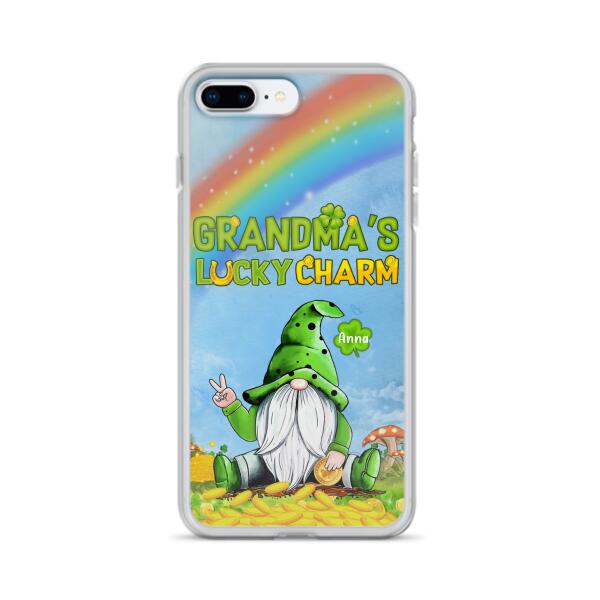 Custom Personalized iPhone Case/Samsung Case - Gift for Grandmother - Grandma's Lucky Charms Phone Case - Up to 6 Grandkids