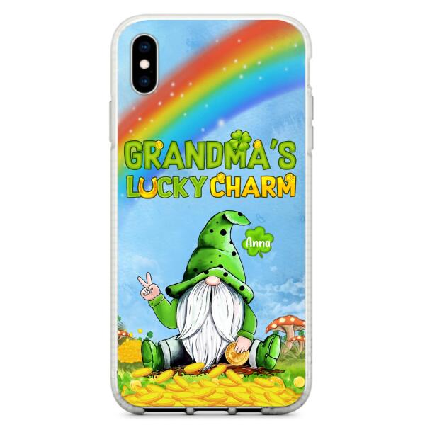 Custom Personalized iPhone Case/Samsung Case - Gift for Grandmother - Grandma's Lucky Charms Phone Case - Up to 6 Grandkids