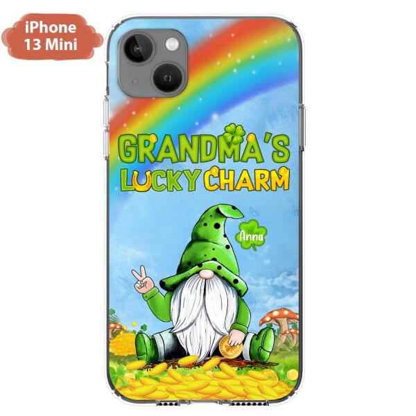 Custom Personalized iPhone Case/Samsung Case - Gift for Grandmother - Grandma's Lucky Charms Phone Case - Up to 6 Grandkids