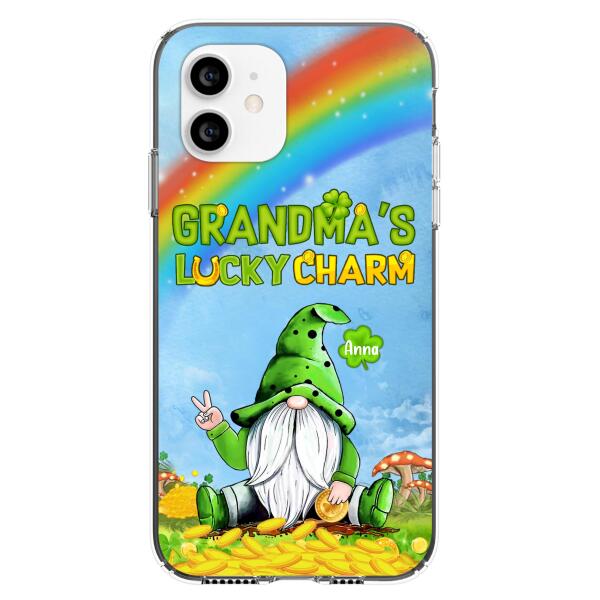 Custom Personalized iPhone Case/Samsung Case - Gift for Grandmother - Grandma's Lucky Charms Phone Case - Up to 6 Grandkids