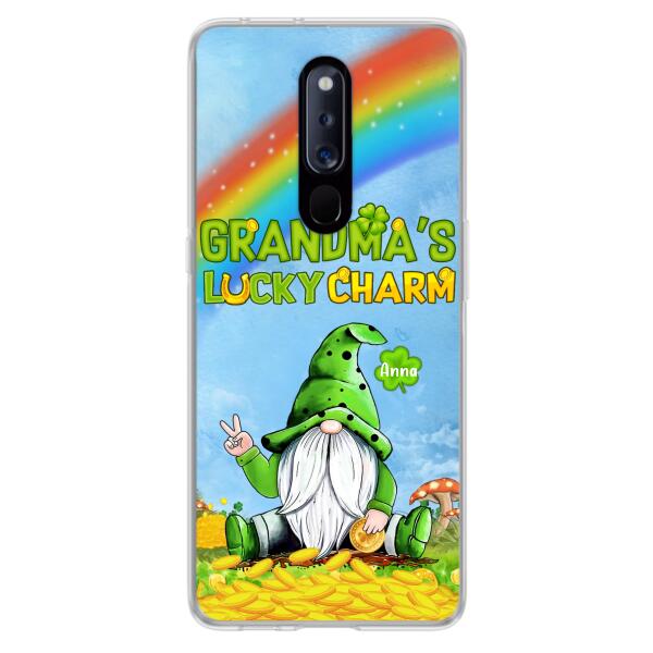 Custom Personalized Oppp Case/Huawei Case/Xiaomi Case - Gift for Grandmother - Grandma's Lucky Charms Phone Case - Up to 6 Grandkids