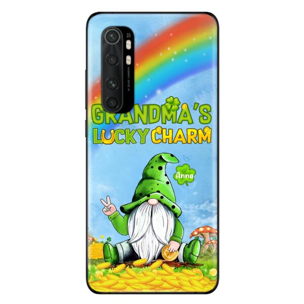 Custom Personalized Oppp Case/Huawei Case/Xiaomi Case - Gift for Grandmother - Grandma's Lucky Charms Phone Case - Up to 6 Grandkids