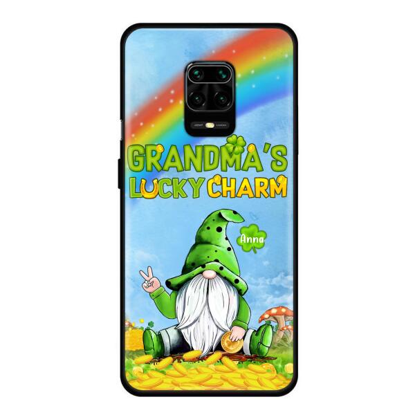 Custom Personalized Oppp Case/Huawei Case/Xiaomi Case - Gift for Grandmother - Grandma's Lucky Charms Phone Case - Up to 6 Grandkids