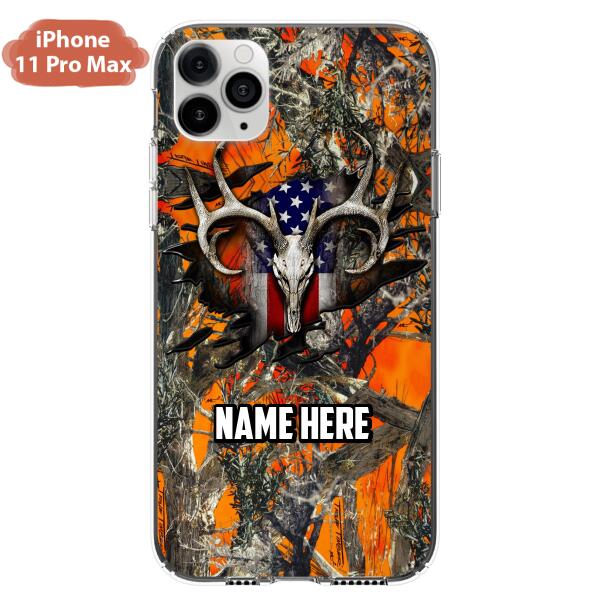 Custom Personalized The Best Premium Skull Deer Hunting Multicolor Phone Case - Gift Idea For Hunting Lover - Case For iPhone And Samsung