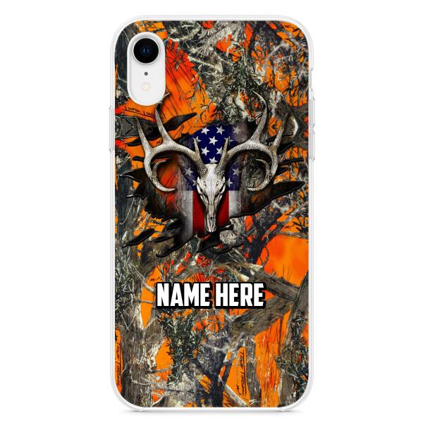 Custom Personalized The Best Premium Skull Deer Hunting Multicolor Phone Case - Gift Idea For Hunting Lover - Case For iPhone And Samsung