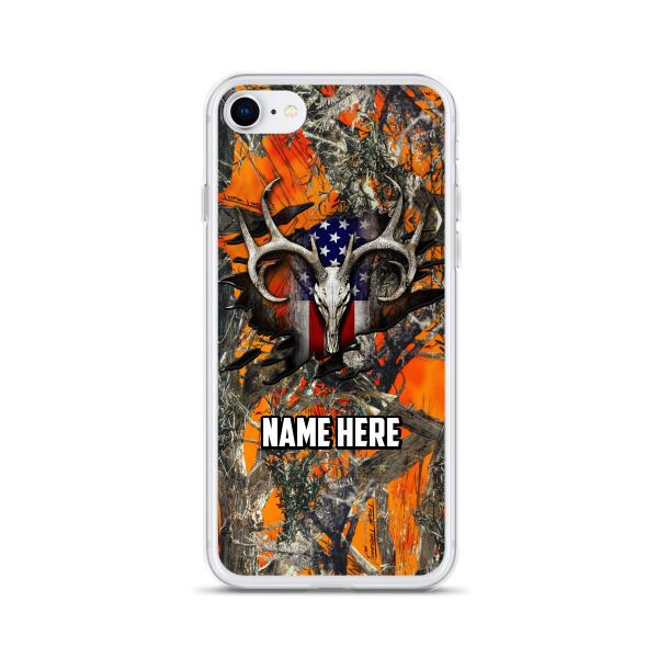 Custom Personalized The Best Premium Skull Deer Hunting Multicolor Phone Case - Gift Idea For Hunting Lover - Case For iPhone And Samsung