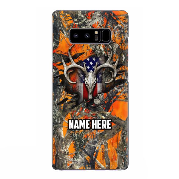 Custom Personalized The Best Premium Skull Deer Hunting Multicolor Phone Case - Gift Idea For Hunting Lover - Case For iPhone And Samsung