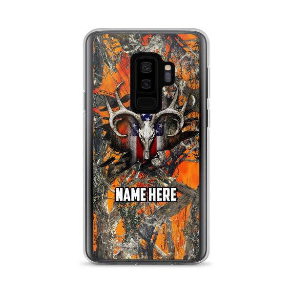 Custom Personalized The Best Premium Skull Deer Hunting Multicolor Phone Case - Gift Idea For Hunting Lover - Case For iPhone And Samsung