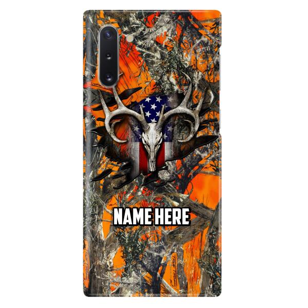 Custom Personalized The Best Premium Skull Deer Hunting Multicolor Phone Case - Gift Idea For Hunting Lover - Case For iPhone And Samsung