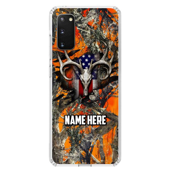 Custom Personalized The Best Premium Skull Deer Hunting Multicolor Phone Case - Gift Idea For Hunting Lover - Case For iPhone And Samsung