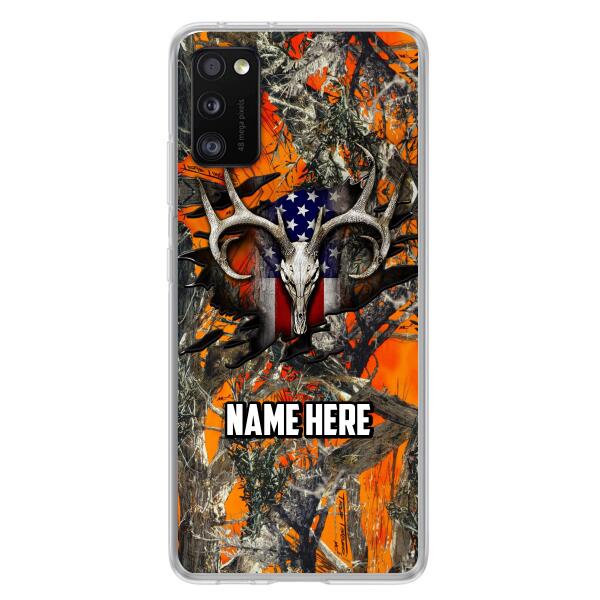 Custom Personalized The Best Premium Skull Deer Hunting Multicolor Phone Case - Gift Idea For Hunting Lover - Case For iPhone And Samsung