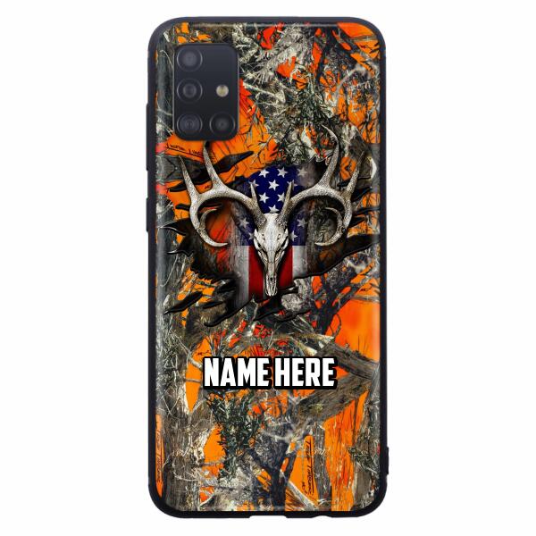 Custom Personalized The Best Premium Skull Deer Hunting Multicolor Phone Case - Gift Idea For Hunting Lover - Case For iPhone And Samsung